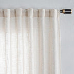 MYSKY HOME Linen Sliding Glass Door Curtains - Image 7