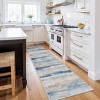 YOUFORTONG 2x8 Runner Rug Washable: Modern Abstract Kitchen Hallway Stain by YOUFORTONG