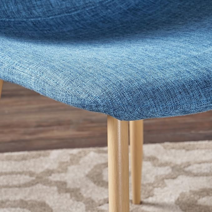 Christopher Knight Home Raina Mid-Century Modern Fabric Dining Chairs - Image 4