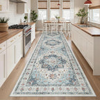 Madane Hallway Runner Rug 3x10 Washable Kitchen Runners 10ft, Soft Low-Pile - Image 2