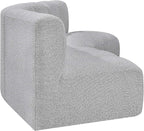 Meridian Furniture 102Grey-S3B Arc Collection Modern | Contemporary Modular Sofa - Image 7