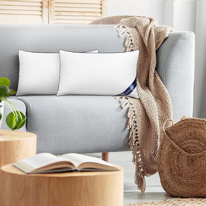 Utopia Bedding 12x20 Throw Pillow Inserts, Decorative Pillows, Plush & - Image 6