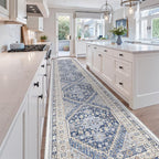 3x18 Runner Rug Non Slip, Washable Hallway Runner Rug, Living Room, Dining Room - Image 4