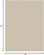 KOZYFLY Washable 3x4 Entry Area Rug, Braided Throw Rugs - Image 2