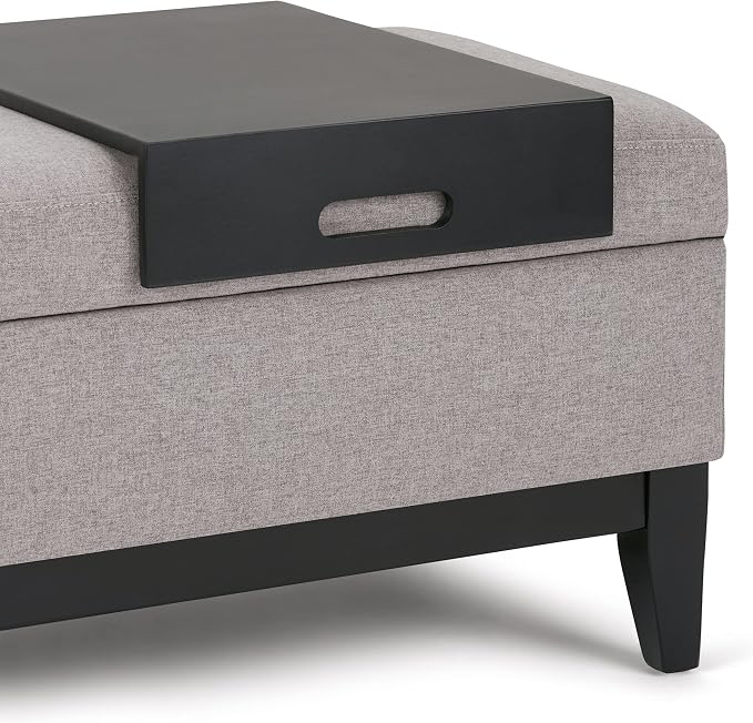 SIMPLIHOME Oregon Storage Ottoman Bench - Image 10