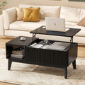 LYNCOHOME Fluted Coffee Table by LYNCOHOME