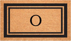 Calloway Mills 152962436O Black Border 24" x 36" Monogram Doormat by Callowaymills