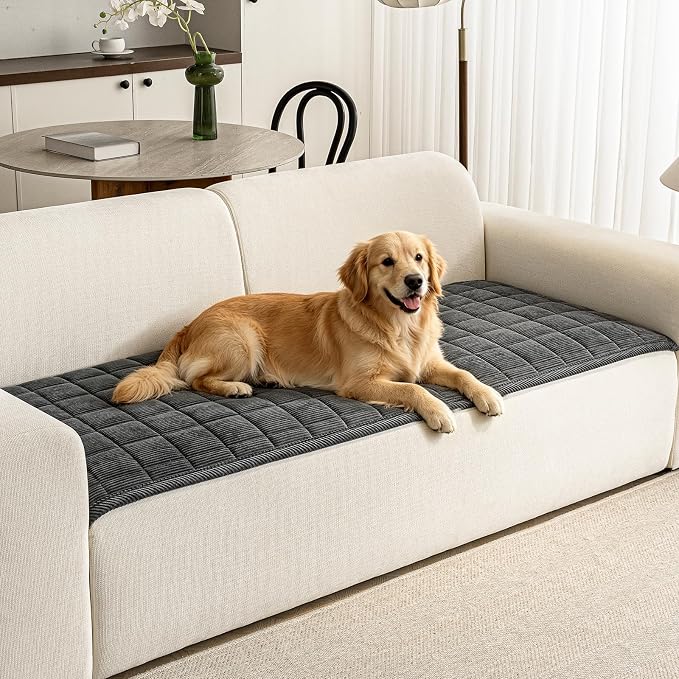 Couch Covers for Dogs Washable, 27.6"x70.9" Non Slip Couch Covers for Loveseat by PJLZJFBY