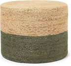 REDEARTH · Cylindrical Pouf Foot Stool Ottoman - Image 3