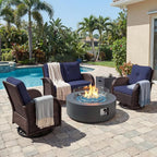 UPHA 7 Pieces Patio Furniture Set by UPHA
