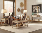 Rustic Reclaimed Wood Accent Table - Image 2