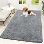 OLANLY Dog Door Mat for Muddy Paws 70x46, Super Absorbent Chenille Mud Mat | by OLANLY