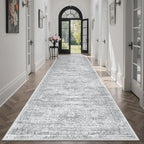 Soalmost Washable Hallway Runner Rug 3x12 Kitchen Entry Rugs Non-Slip, Foldable by Soalmost