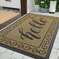 Yimobra Welcome Mats for Front Door 36x24, Heavy Duty Waterproof Outdoor Door by Yimobra