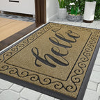 Yimobra Welcome Mats for Front Door 36x24, Heavy Duty Waterproof Outdoor Door by Yimobra