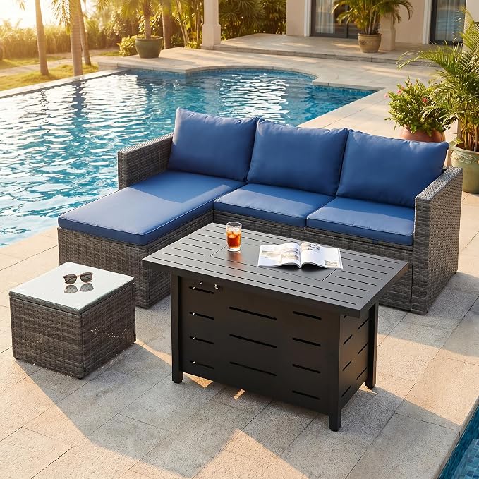 SUNLEI 4-Piece Patio Furniture Set by SUNLEI