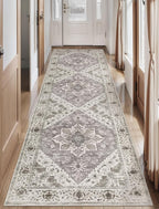 SERISSA 2'6"x10' Washable Non Slip Boho Runner Rug by SERISSAHomeDecorCollection