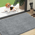 OLANLY Dog Door Mat for Muddy Paws 47x32, Super Absorbent Chenille Mud Mat | by OLANLY