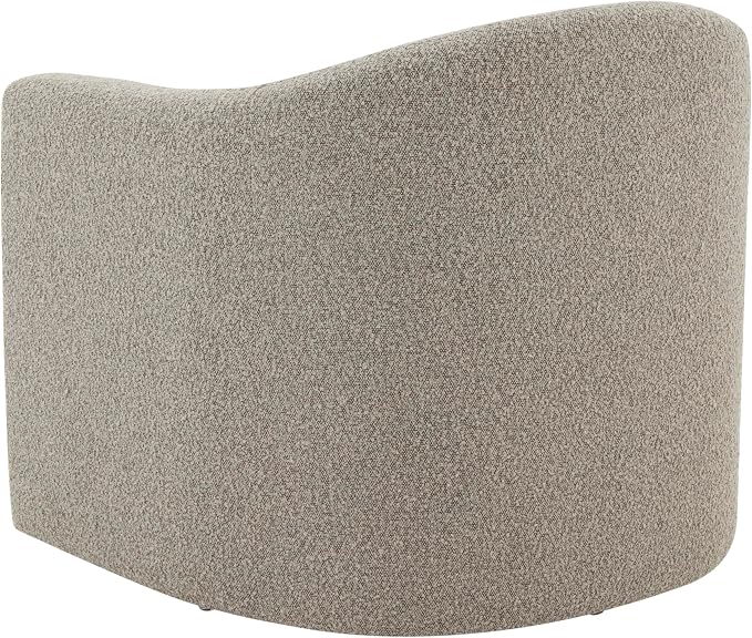 SAFAVIEH Couture Collection Laylette Light Grey Boucle Accent Chair - Image 5