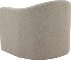 SAFAVIEH Couture Collection Laylette Light Grey Boucle Accent Chair - Image 5