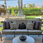 Sqodok Outdoor Cushion Covers 18x18 inch, Wicker Chair - Image 3