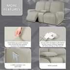 ULTICOR Reclining Love Seat - Image 3