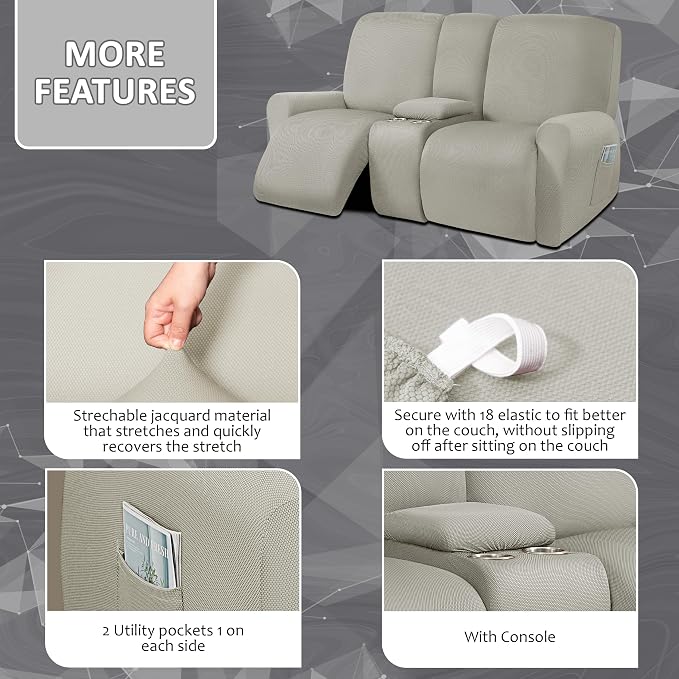 ULTICOR Reclining Love Seat - Image 3