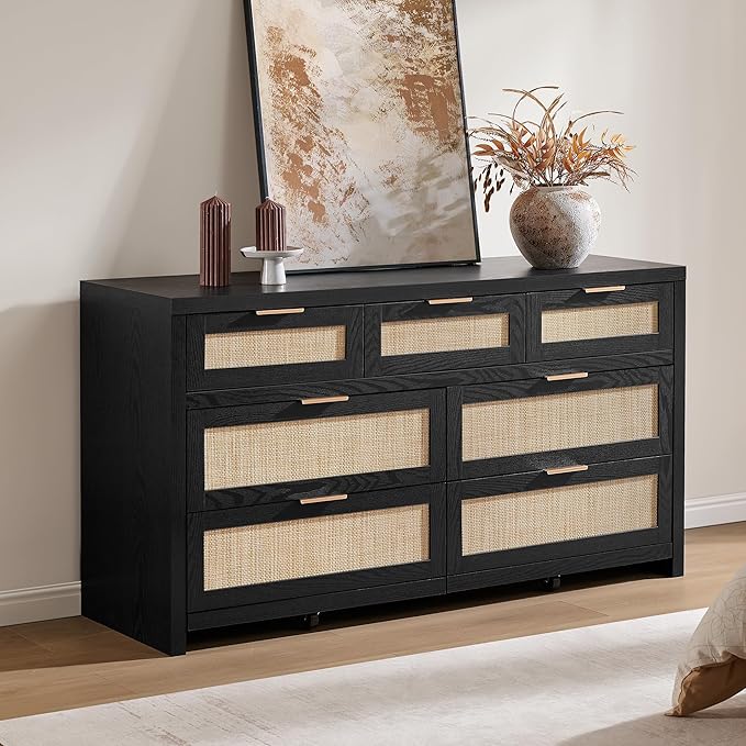 SICOTAS 7 Drawer Dresser for Bedroom, Large Chest of Drawers for Bedroom - Image 4
