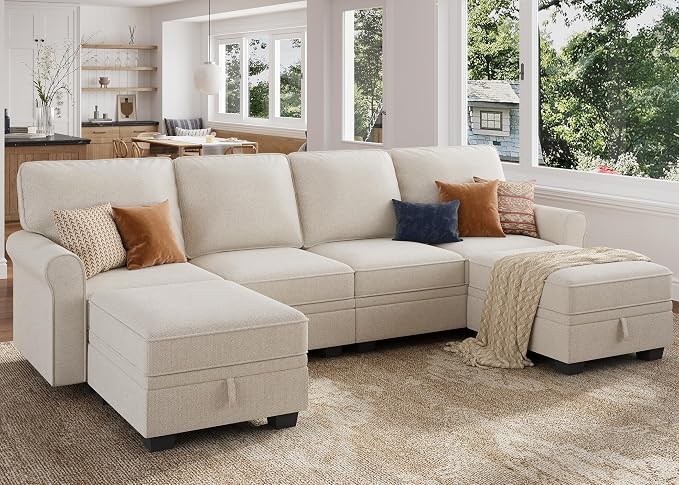 HONBAY Convertible Sectional Sofa - Image 6