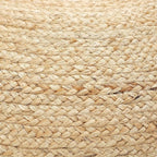 · REDEARTH · Jute Circular Pouf Ottoman - Image 6