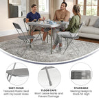 Flash Furniture Hercules Series Plastic Folding Chair - Image 5