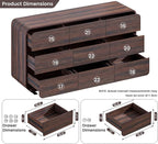Standifurno 9 Drawer Double Dresser - Image 3