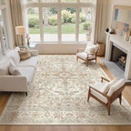 9x12 Area Rugs for Living Room, Large Washable Rug, Dining Room, Low Pile - Image 4