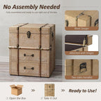 Aoikax Vintage Storage Chest - Image 3
