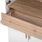 VilroCaz 71" Tall Arched Kitchen Pantry - Image 8