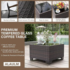 ALAULM 7 Pieces Patio Furniture Set - Image 5