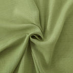 BGment 40 Inches Long Olive Green Linen Curtains - Image 7