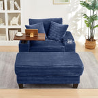 KEIKI Corduroy Storage Armrest Sofa, Single Versatile Seat - Image 2