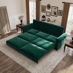 3 in 1 Convertible Sleeper Sofa Bed, 93.7" King Size Sofa Sleeper by LITVZ