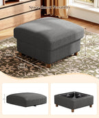 Kidirect 70in U Shaped Couch, Modular Sofa No Tool Assembly, Comfy Sectional - Image 6