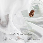 NICETOWN Sheer Curtains for Windows - Image 4