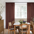 Pinch Pleated Semi Sheer Linen Curtains - Image 6