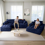 MAXYOYO Sectional Sofa Couch and Chaise Lounge, L Shaped Modern Cloud Couch - Image 9