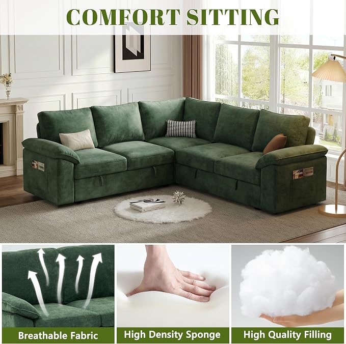 85 Inch Modular Sectional Sofa - Image 5