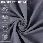 Peryiter 2 Pcs Sofa Covers Couch and Loveseat Covers Set Stretch Sofa Slipcover - Image 5