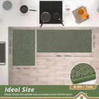 BEQHAUSE Kitchen Rugs and Mats 2PCS Non-Slip, Machine Washable Rugs - Image 2