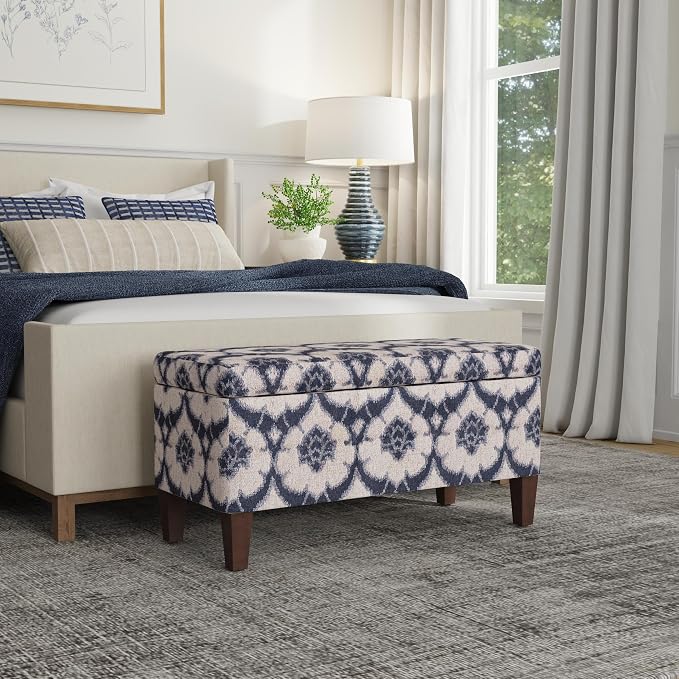 HomePop Large Decorative Storage Bench - Image 2