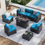 Aoxun 8 Piece Patio Furniture Set by Aoxun