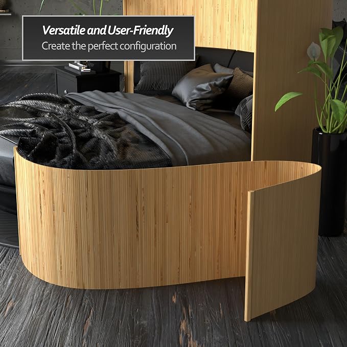 2 ft. Tall Reversible Bamboo Wave Screen - Image 6