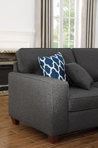 Ball & Cast 116" L-Shaped Sectional Couch - Image 5